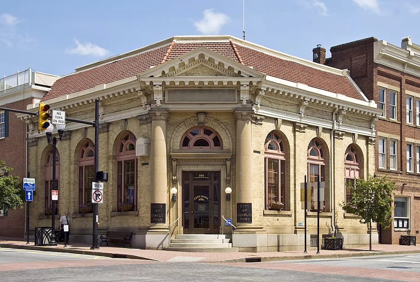Downtown Charles Town Historic District eastern town limits to Water St Charles Town