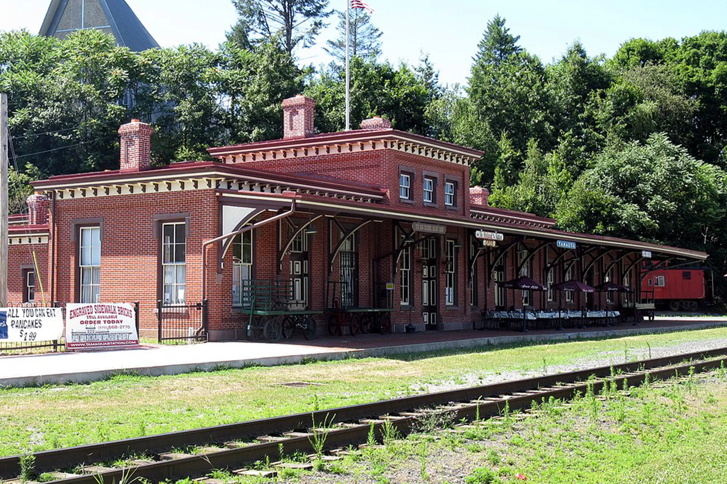 Reading Railroad Passenger Station W Broad St Tamaqua
