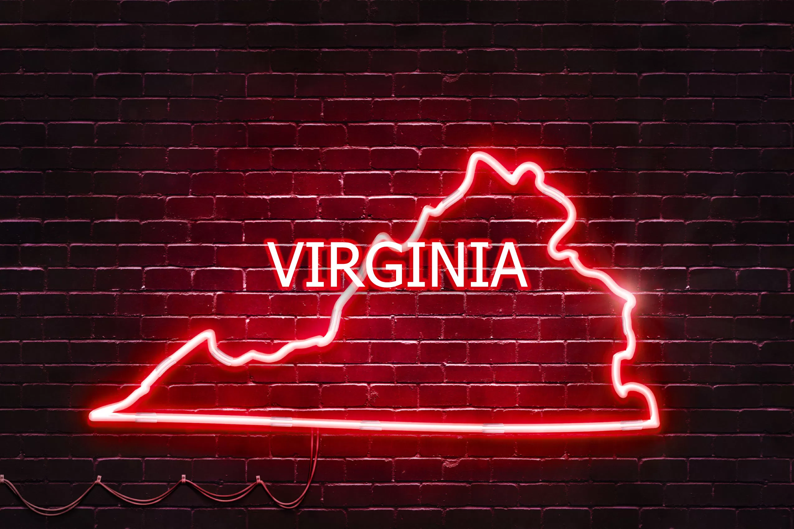 Virginia map
